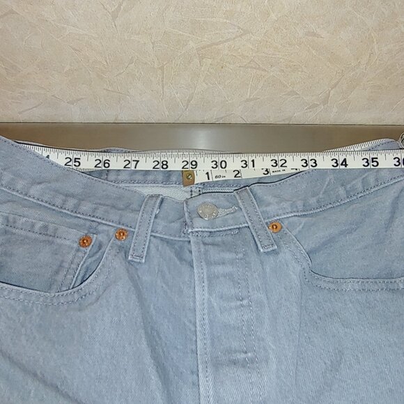 RARE - VINTAGE - EPIC - HOT 29 X 32 BUTTON FLY ** 501 ** GRAY LEVI’S that are Cl - Picture 12 of 13